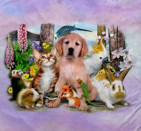 Pet Party 2 Minky Blanket