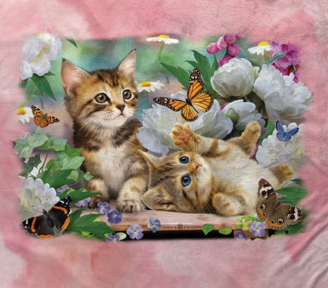 Playtime Kitten Minky Blanket