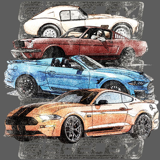 Shelby Cars Sketch