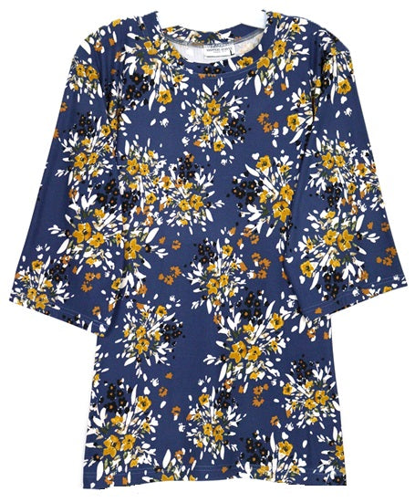 3/4 Sleeve Plus Size Top SS808