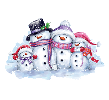 Snowman Family