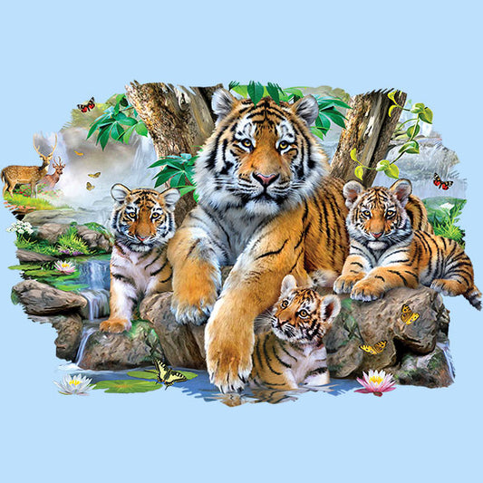 Tigers By The Stream