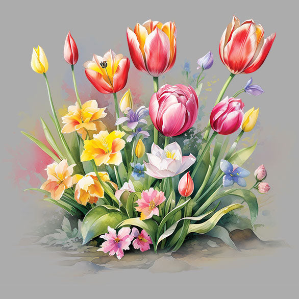 Tulips Watercolor