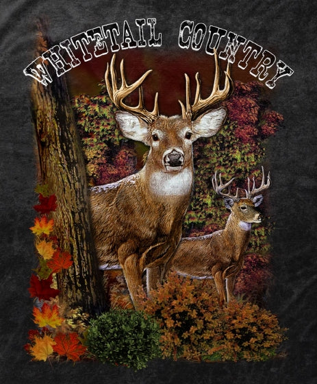 Whitetail Country Minky Blanket