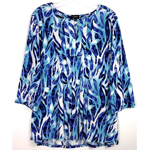 3/4 Sleeve Print Top 4995 image 1