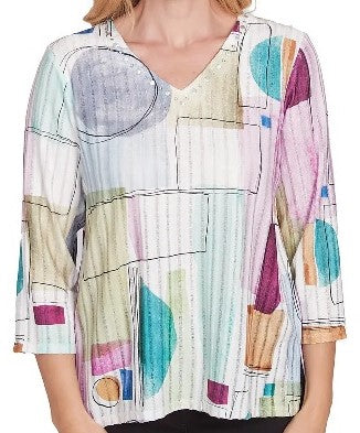 Alfred Dunner Plus Size Top 7859 image 0