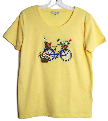 Short Sleeve Missy Size Knit Top GV10988 image 0