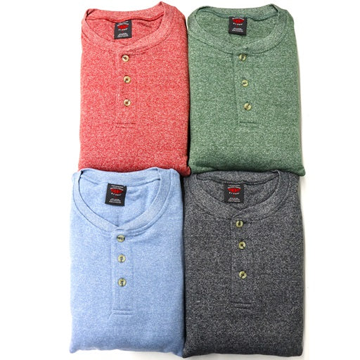 Men's Henley Fleece Set 1057H image 0