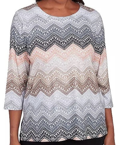 Alfred Dunner Plus Size Top 7860 image 0